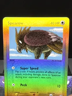 Pokemon Card Spearow 81/100 EX Sandstorm Reverse Holo Light Play - Image 2