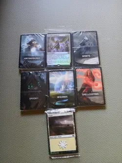 Magic The Gathering ,7 Unopened Packs & Multiple Dice - Image 3