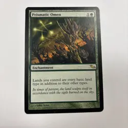 Prismatic Omen LP Shadowmoor 126 / 301 MTG English Regular Every Basic Land Type - Image 1