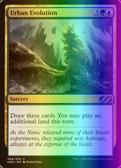 MTG Magic the Gathering Urban Evolution (208/271) Ultimate Masters LP FOIL - Image 1