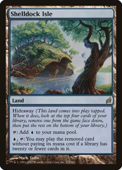 MTG Magic the Gathering Shelldock Isle (272/312) Lorwyn MP - Image 1