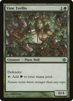 MTG Magic the Gathering Vine Trellis (4/66) DD Garruk vs. Liliana LP - Image 1
