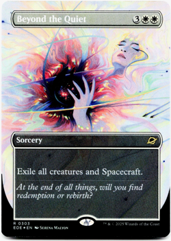 Beyond the Quiet (Borderless) - FOIL - [Edge of Eternities] Magic MTG EOE 0303 ⚪ - Image 3