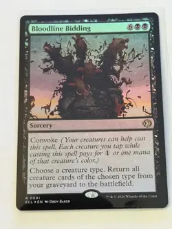 Bloodline Bidding Lorwyn Eclipsed Foil 91 - Image 1