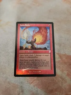 Lava Spike Foil Time Spiral Remastered MTG NM - Image 1