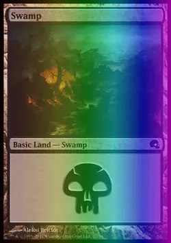 Magic the Gathering MTG Swamp (27) PDS Graveborn LP FOIL - Image 1