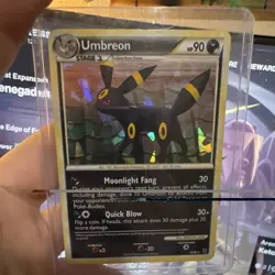 Pokemon Umbreon Cracked Ice Holo Deck Exclusives 010/090 90 HP TCG Card English - Image 1