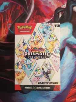 Pokemon TCG Prismatic Evolutions Booster Bundle Box Factory Sealed - Image 1
