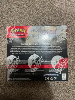 Pokemon TCG: Mega Evolution -Phantasmal Flames Booster Display (36 Packs) Sealed - Image 3