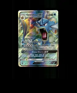 Fan-Art READ DESCRIPTION BELOW HOLO Gyarados Card Gyarados Pokemon Card p3 - Image 1