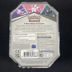 Pokemon TCG 2022 V Heros Tin - Espeon V Sealed - Image 2
