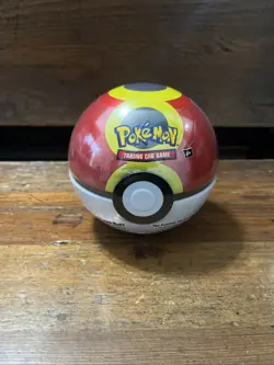 Pokemon Fall 2025 Collectors Poke Ball Tin - REPEAT BALL (3 packs & Stickers) - Image 1