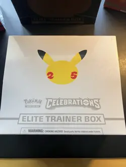 Pokemon TCG: 25th Anniversary Celebrations Elite Trainer Box (2021) 820650809439 - Image 1