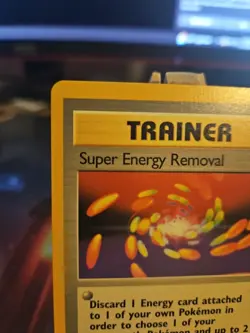 Pokemon TCG Base Set Trainer Super Energy Removal #79/102 WOTC Rare NM Clean! - Image 2