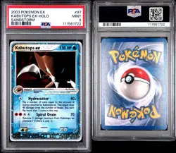 2003 Pokemon Kabutops ex Sandstorm 97/100 English PSA 9 MINT New Cert - Image 3