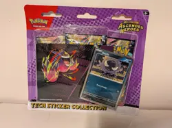 Pokemon TCG Mega Evolution Ascended Heroes Tech Sticker Gastly NEW Sealed - Image 1