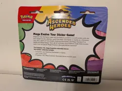 Pokemon TCG Mega Evolution Ascended Heroes Tech Sticker Gastly NEW Sealed - Image 2