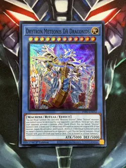 Yugioh Drytron Meteonis DA Draconids Super Rare INFO - Image 1