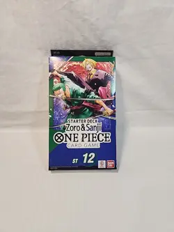 One Piece TCG Zoro & Sanji Starter Deck ST-12 English (SEALED) - Image 1