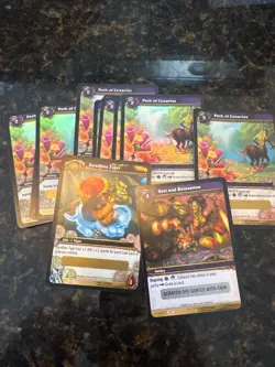 wow loot cards unscratched sandbox tiger-reat and relaxrion and 12 paths - Image 1