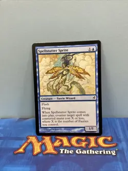 Spellstutter Sprite Lorwyn Regular MTG TCG CARD NM - Image 1