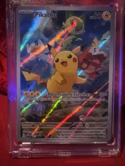 Pikachu - 027 (Pokemon Center Exclusive) 027 Sv: Scarlet & Violet Promo Cards - Image 1