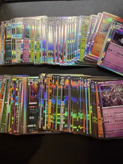 100 Pokemon Holo Card Lot, Japanese NM Mixed Sets Lot 3 - Image 1
