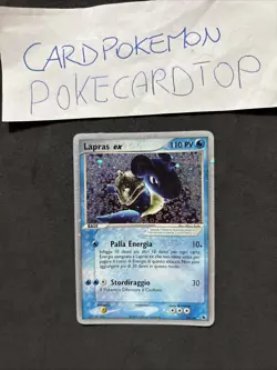 Pokemon Card Lapras Ex 99/109 -EX Ruby & Sapphire-Ita-Holo-Good! - Image 1