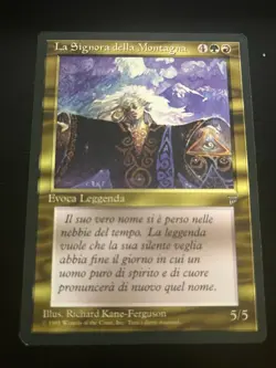 MTG THE LADY OF THE MOUNTAIN EXC LA SIGNORA DELLA MONTAGN IT_LG ITALIAN VINTAGE - Image 1