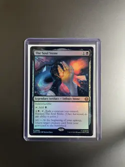 The Soul Stone - Foil - NM - Marvel's Spider Man - MTG English - Image 1