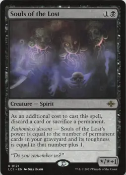 Souls of the Lost R The Lost Caverns of Ixalan 121 LP-NM - Image 1
