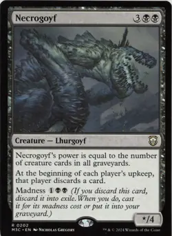 Necrogoyf R Commander: Modern Horizons 3 202 LP-NM - Image 1