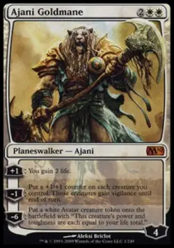 *MRM* FR/VF Ajani Crinieredor - Ajani Goldmane MTG M10+ - Image 1