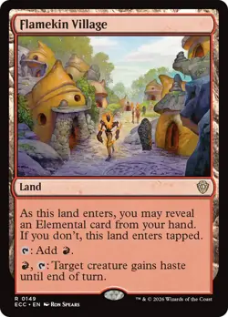 Flamekin Village [Lorwyn Eclipsed Commander] - Image 1
