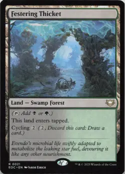 Festering Thicket R Commander: Edge of Eternities 21 NM MTG - Image 1