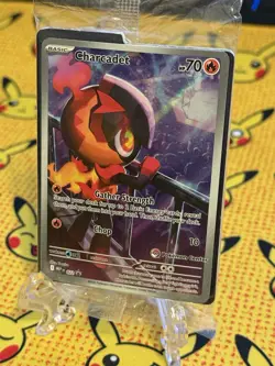 Charcadet 022 Pokemon Center Promo MEP Black Star Promo Holo - Image 1