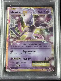 2016 Pokemon TCG: XY EVOLUTIONS - Card #52 - MEWTWO EX - PSA GEM MINT 10 - Image 2