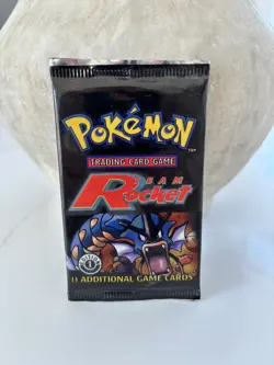 Pokemon Team Rocket 1st Edition Booster Pack Garydos Art New Sealed WOTC - Image 1