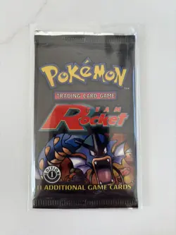 Pokemon Team Rocket 1st Edition Booster Pack Garydos Art New Sealed WOTC - Image 5