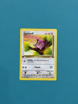 Jigglypuff 54/64 Jungle 1st Edition VINTAGE POKEMON (NM) - Image 1