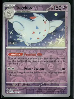 Pokemon - Togekiss 85/197 Obsidian Flames Reverse Holo Rare NM - Image 1