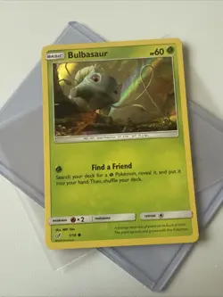 Pokemon TCG Bulbasaur Holo Card 1/18 Detective Pikachu Series - Image 1