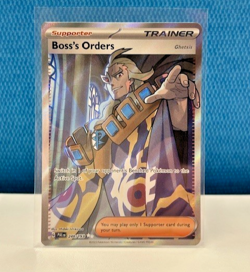 Pokemon Boss's Orders Ultra Rare SV02: Paldea Evolved 248/193 NM Mint - Image 1