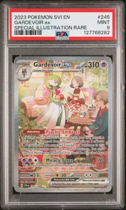 2023 Pokemon Scarlet & Violet Gardevoir ex #245 SIR PSA 9 - Special Illustration - Image 1