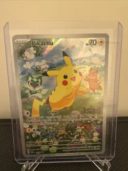 Pokemon TCG Pikachu Paldea Adventure SVP 088 Black Star Promo NM Condition - Image 1