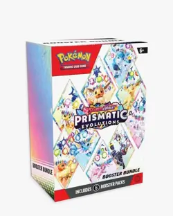 Pokemon TCG: Scarlet & Violet Prismatic Evolutions Booster Bundle Factory Sealed - Image 1