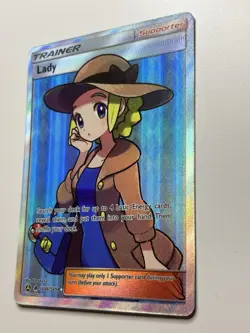 Pokemon Lady SV86/SV94 Sun & Moon Hidden Fates Shiny Vault Holo - Image 4