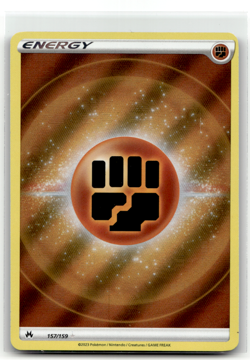 Pokemon TCG - Fighting Energy 157/159 Crown Zenith Texture Full Art - Image 1