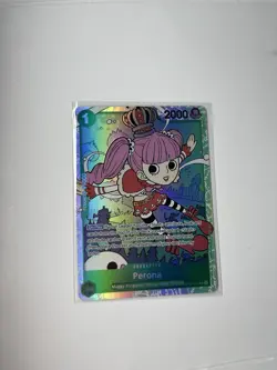 One Piece CCG Perona Op12-034 Super Rare legacy Of The Master - Image 1