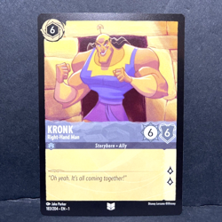 2023 DISNEY LORCANA THE FIRST CHAPTER KRONK 183/204 UNCOMMON - Image 1